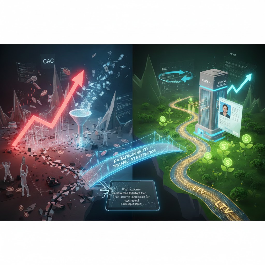 Why is customer retention more important than customer acquisitioon for ecommerce?